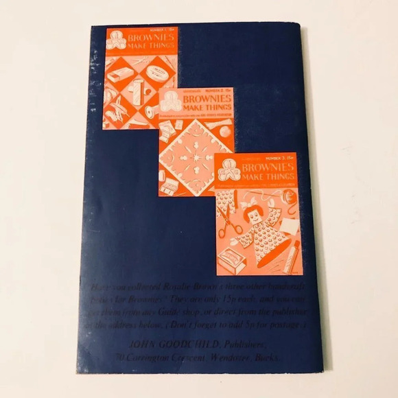 Vintage 1973 Goodchilds Brownies Make Things Book Number Four Booklet - Picture 13 of 14